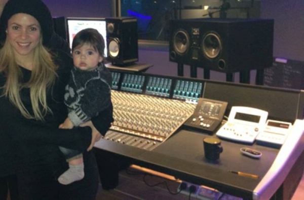 Шакира и Милан (фото: facebook.com/shakira)