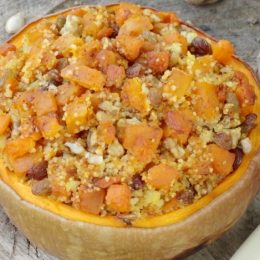 Гарбуз фарширований кус-кусом, родзинками та горіхами від нашої читачки Світлани Демочко