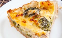 Воскресный обед: Пирог с овощами из бездрожжевого теста
