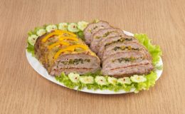 Мясной хлеб с брокколи. Рецепт