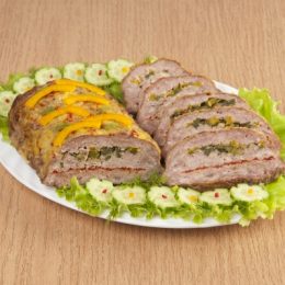 Мясной хлеб с брокколи. Рецепт