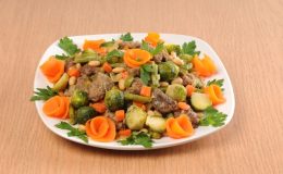 Рагу с печенкой. Рецепт