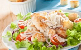 Салат из кролика с овощами. Рецепт