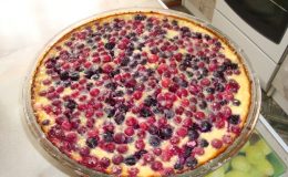 Творожный пирог с ягодами от читательницы Анжелы Якуниной