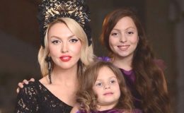 Оля Полякова показала ужин своих дочерей