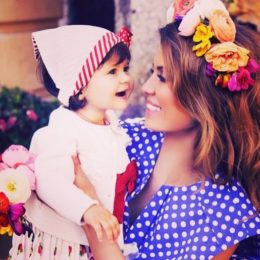 4-річна дочка Вікторії Боні сфотографувалася із живим тигром