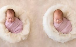 Мать героиня. Трогательная фотосессия пятерняшек стала хитом сети
