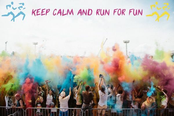 Забег Adidas Color Run