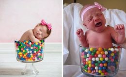 Мамы хотели сфотографировать малышей, как в глянце, и посмотрите, что получилось!