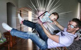 Отцовские шалости: папа-фотограф показал жизнь с сыном в серии забавных кадров