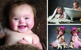 Такие, как все: малышки с синдромом Дауна в удивительной фотосессии