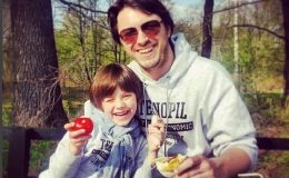 Редкий кадр: Сергей Притула показал своего сына