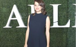 Беременная Марион Котийяр показала фигуру в платье от Dior