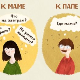 Чим мама відрізняється від тата – вся правда в 10 картинках