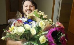 Сергей Притула показал жену и 8-летнего сына
