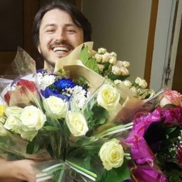 Сергій Притула показав дружину та 8-річного сина