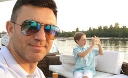 Николай Тищенко показал трогательное фото со старшим сыном