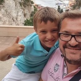 Знову разом: Олександр Пономарьов подорожує із сином Європою