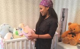 Блондинка Гайтана показала маленькую дочку