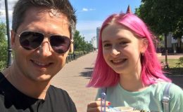 Александр Педан похвастался взрослой дочкой