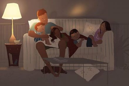семья иллюстратор