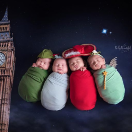 Приголомшлива фотосесія новонароджених у стилі диснеївської казки «Пітер Пен»
