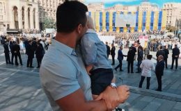Микола Тищенко показав зворушливе відео зі своїм синочком