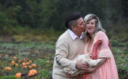 Чорний гумор: неймовірна фотосесія вагітної на межі