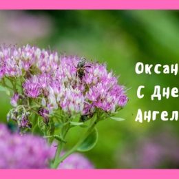 С днем ангела Оксаны: красивые поздравления и много открыток