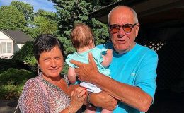 79-летний Эммануил Виторган впервые показал 11-месячную дочку