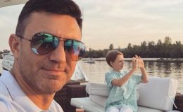 Николай Тищенко показал двоих сыновей