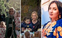 Поздоровлення з Великоднем: як українські зіркові сім’ї відзначали Великдень