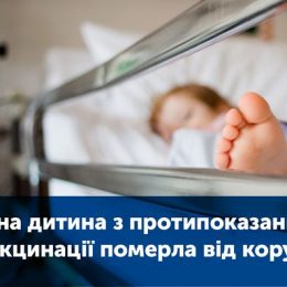 Біда: від кору помер хлопчик із протипоказанням до вакцинації