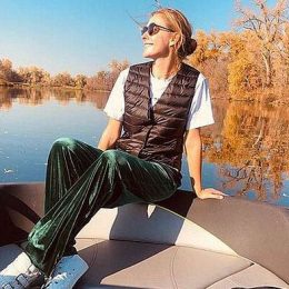 Осінній настрій: Катя Осадча провела вихідні із сином та чоловіком