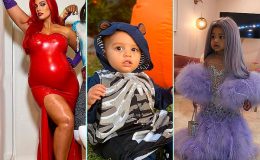 Звездный Хэллоуин: как звездные родители наряжались к празднику