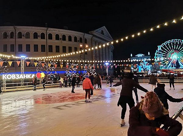 Новогодние катки в Киеве