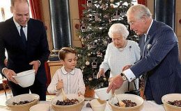 6-летний принц Джордж приготовил пудинг для британских военных