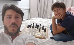 Провел малого в школу: Сергей Притула поделился видео с сыном