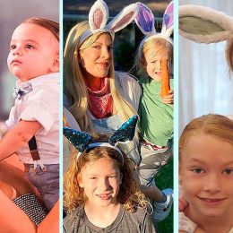 Как звездные родители отметили католическую Пасху: кролики и яйца