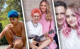 8 звездных родителей, которые разрешают своим детям красить волосы