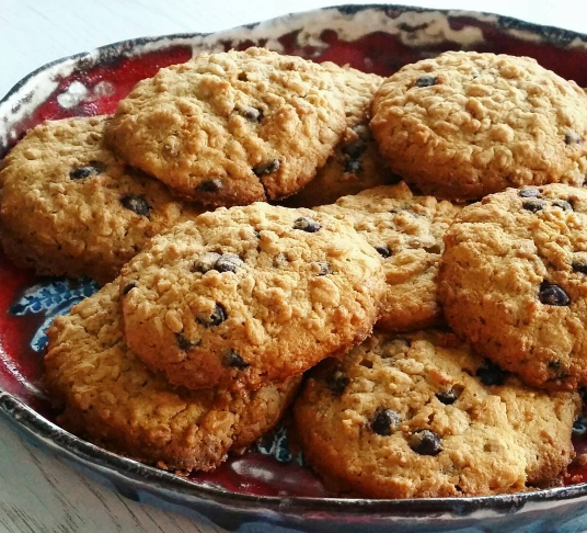 Delicious homemade cookies for kids, oatmeal cookies - recipe