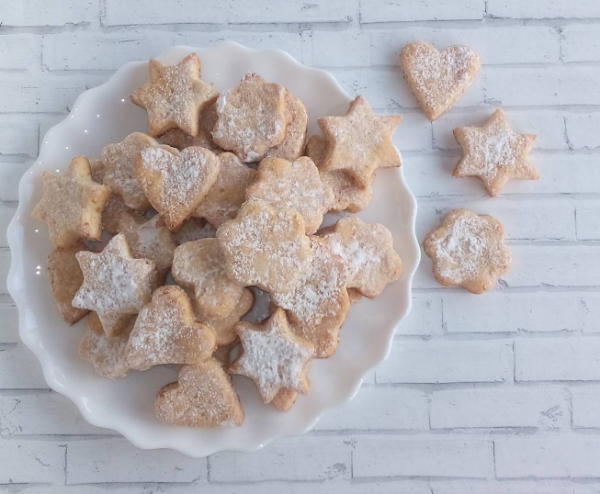 delicious homemade cookies for children, cheese cookies