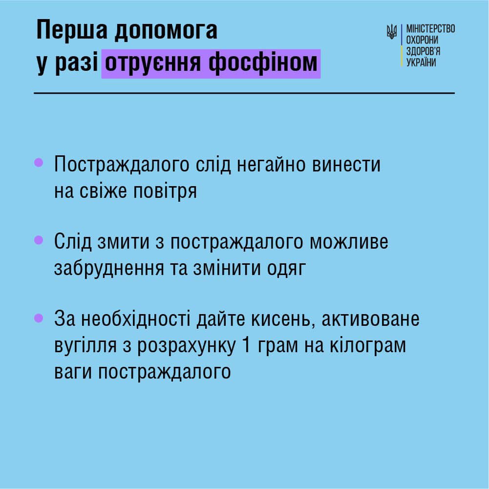 Що робити при отруєнні хімікатами