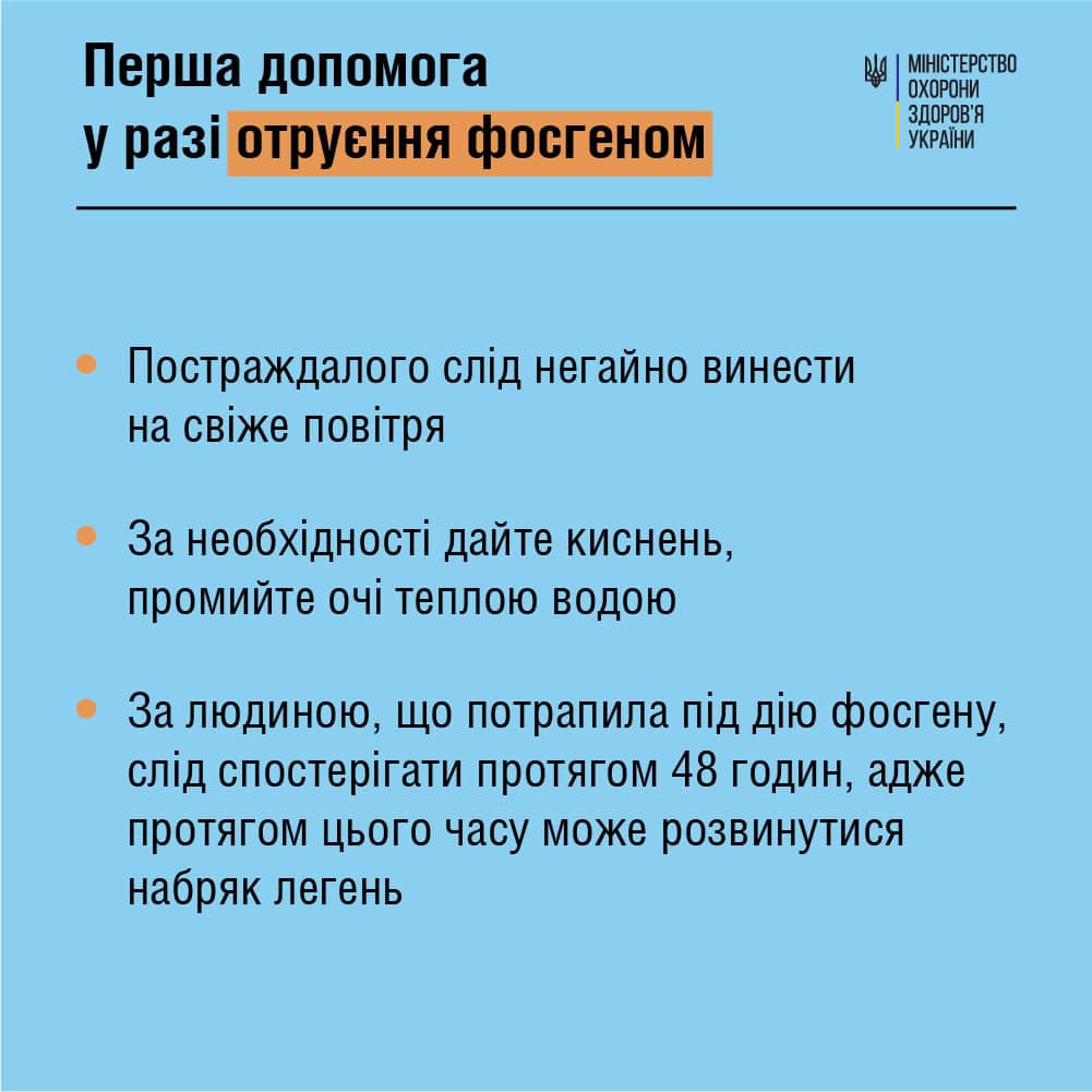 Що робити при отруєнні хімікатами