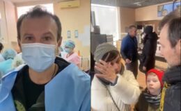 Святослав Вакарчук показал детей из Мариуполя, которых обстреляли российские оккупанты