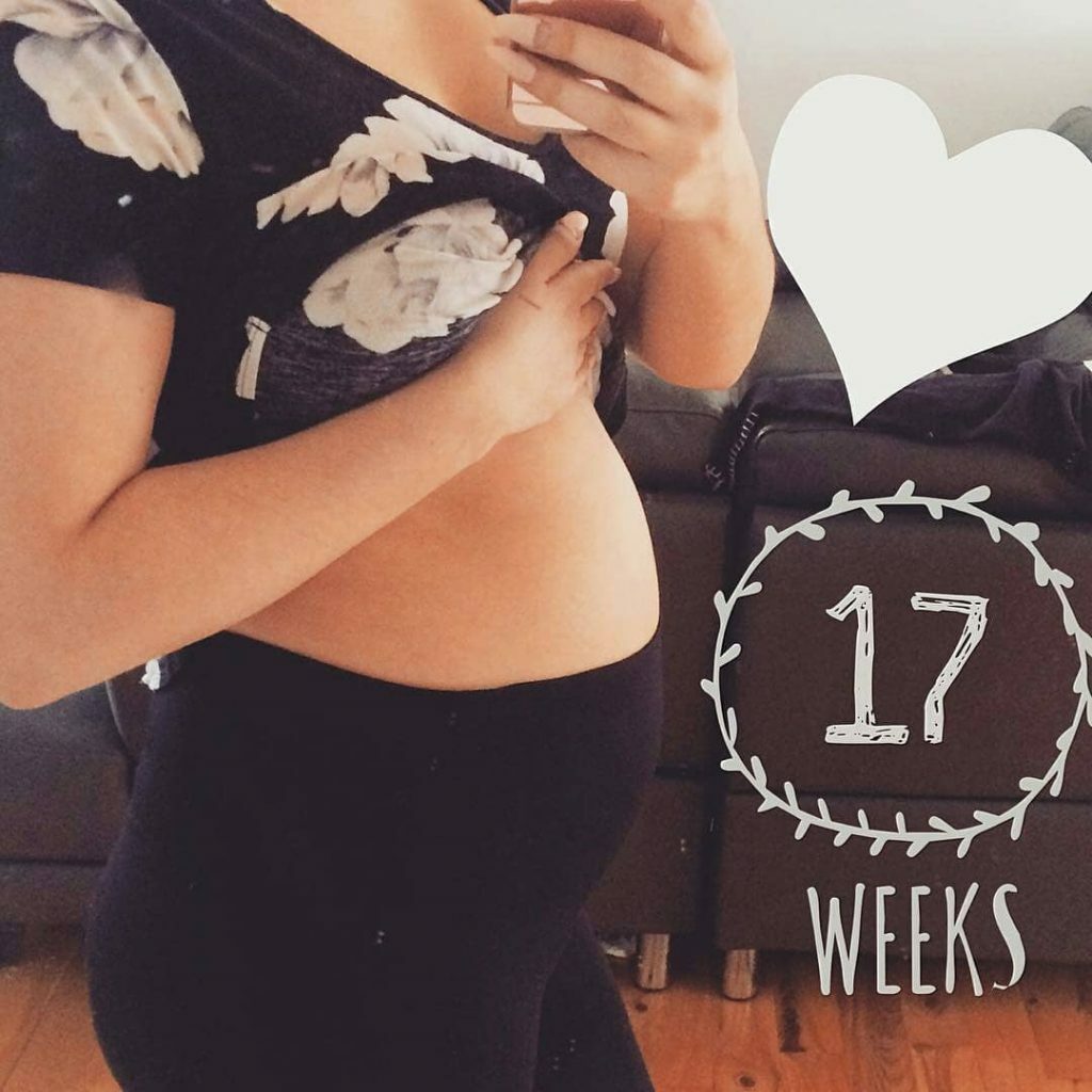 17 тиждень. Джерело: Instagram@pregnancy1st