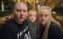 После двухмесячной разлуки: Юрий Ткач воссоединился с дочерью и женой