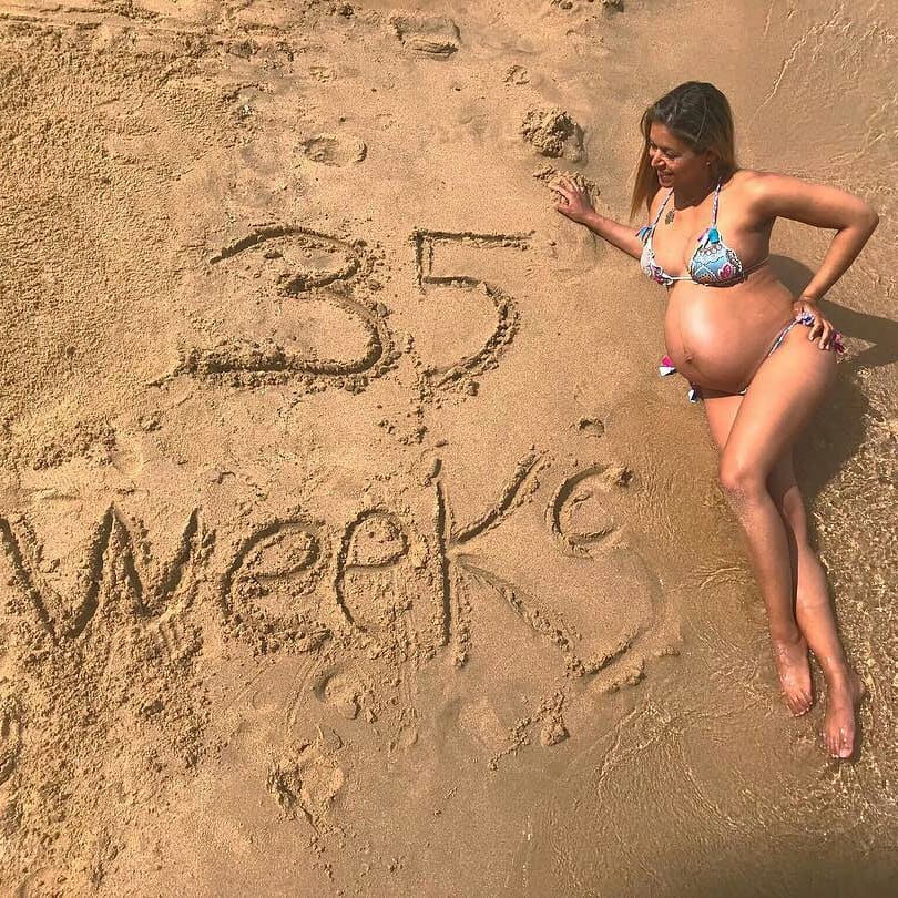 35 тиждень. Джерело: Instagram@pregnancy1st