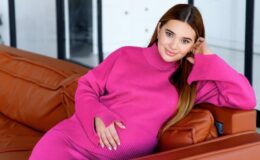 Телеведущая Наталья Островская впервые стала мамой