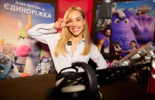 Даша Квиткова и Назар Заднепровский в дубляже семейного приключения «Воображаемые друзья»!